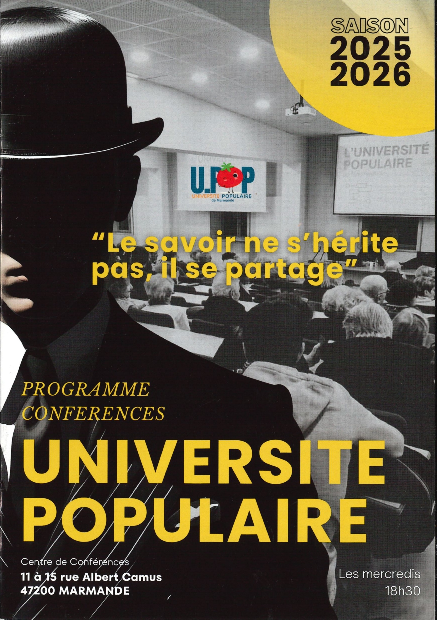 Conférence UPOP "Voyage dans Lascaux" par Denis TAUXE