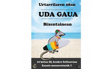 Uda Gaua : soirée été déguisée avec DJ Azukre Beltxarana