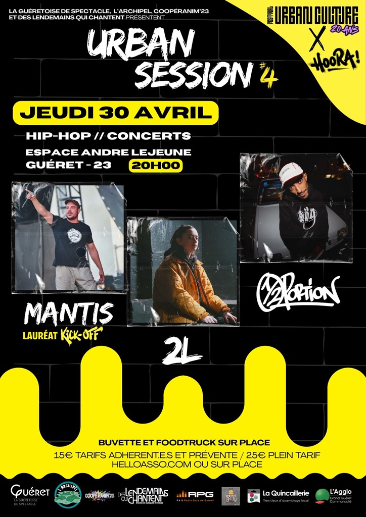 Urban Session # 4 — visuel événement