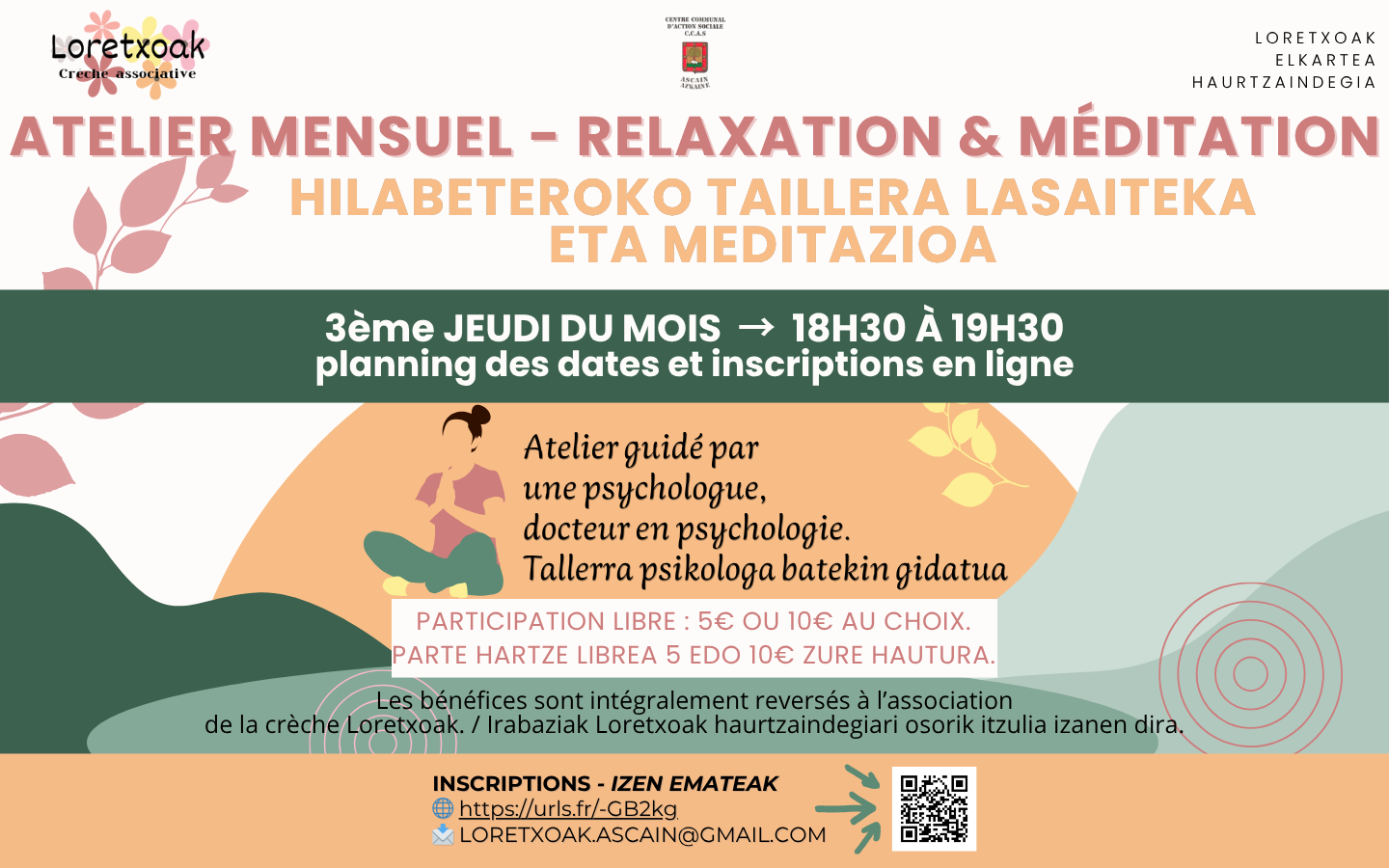 Atelier bien-être et relaxation — visuel événement