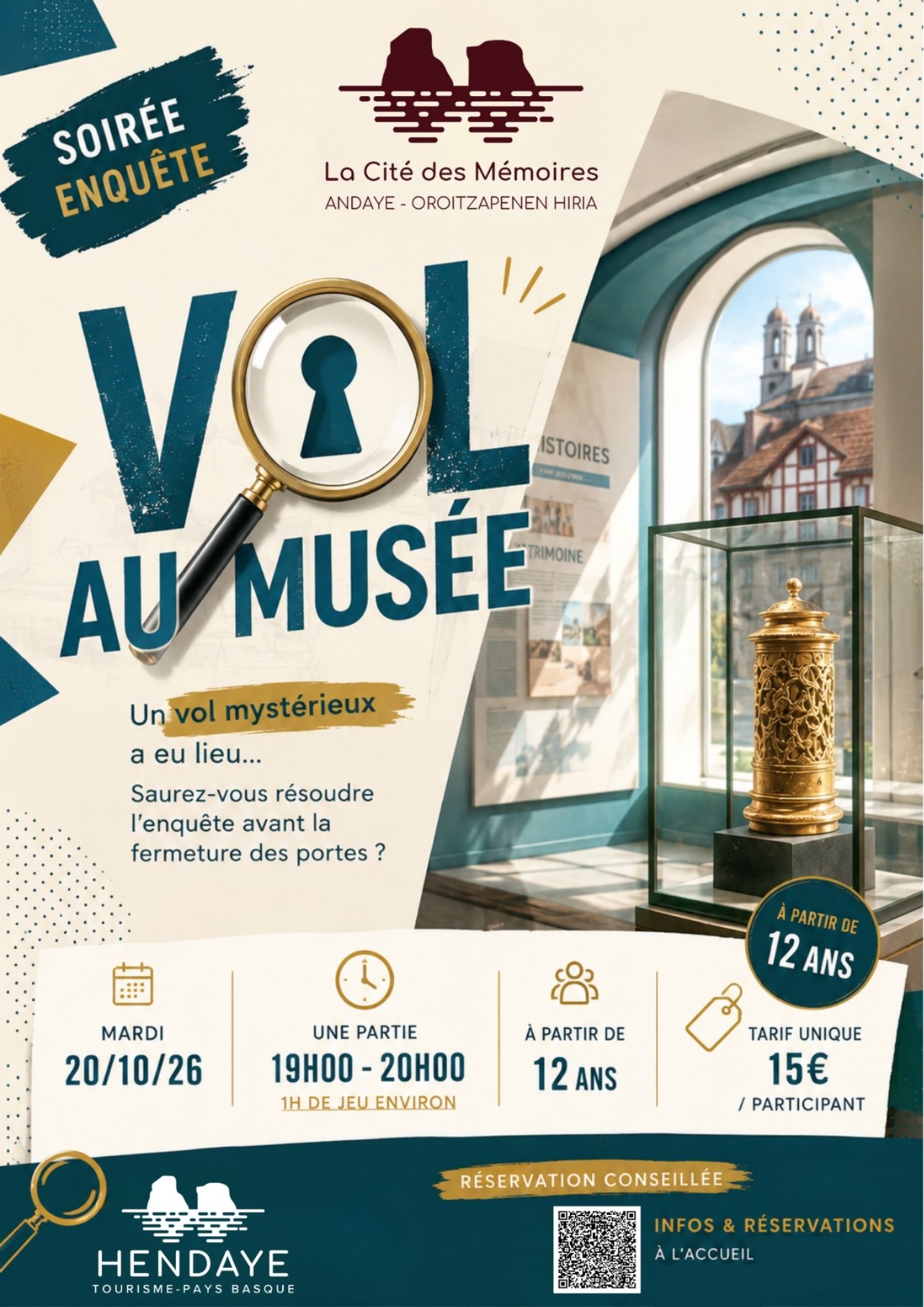 Semaines des Enfants - Escape game Géant "Vol au musée"