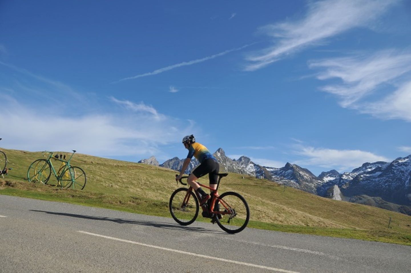 Le col de l'Aubisque en VAE