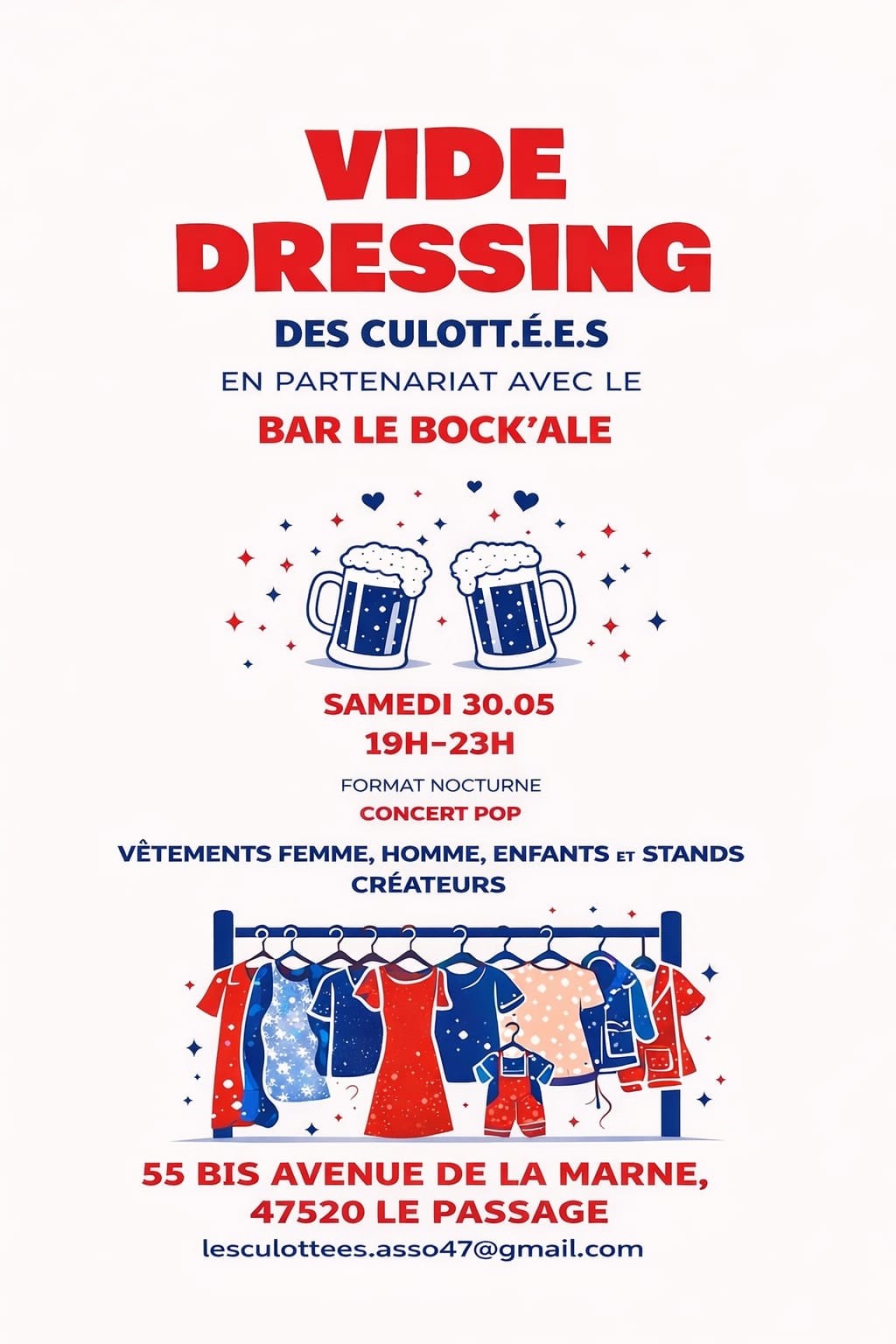 Vide dressing des Culott.é.e.s