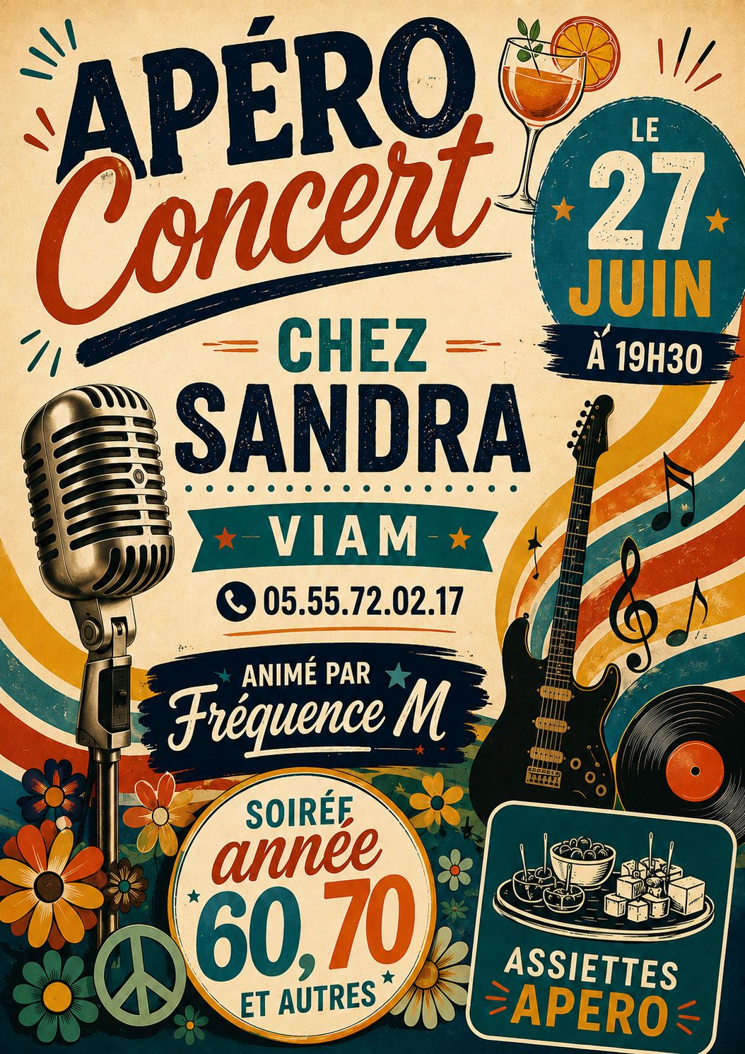 Apéro Concert chez Sandra