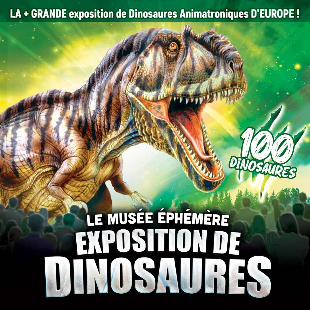 Le Musée Ephemère : Exposition de Dinosaures