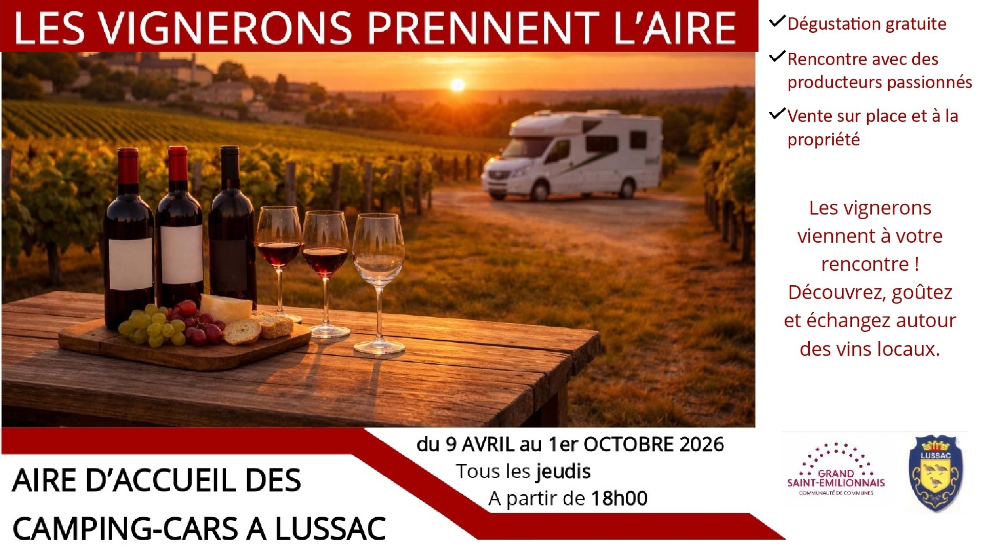 "Les vignerons prennent l'Aire" - Château Gaboriat 