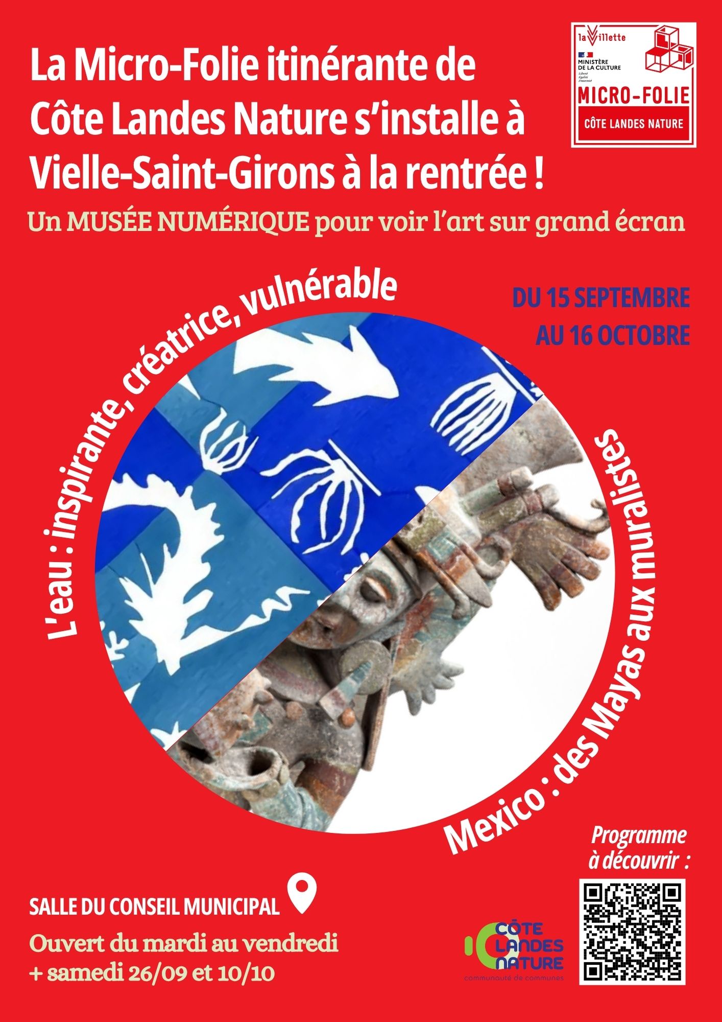 Micro-Folie "L'eau inspirante, créatrice, vulnérable"