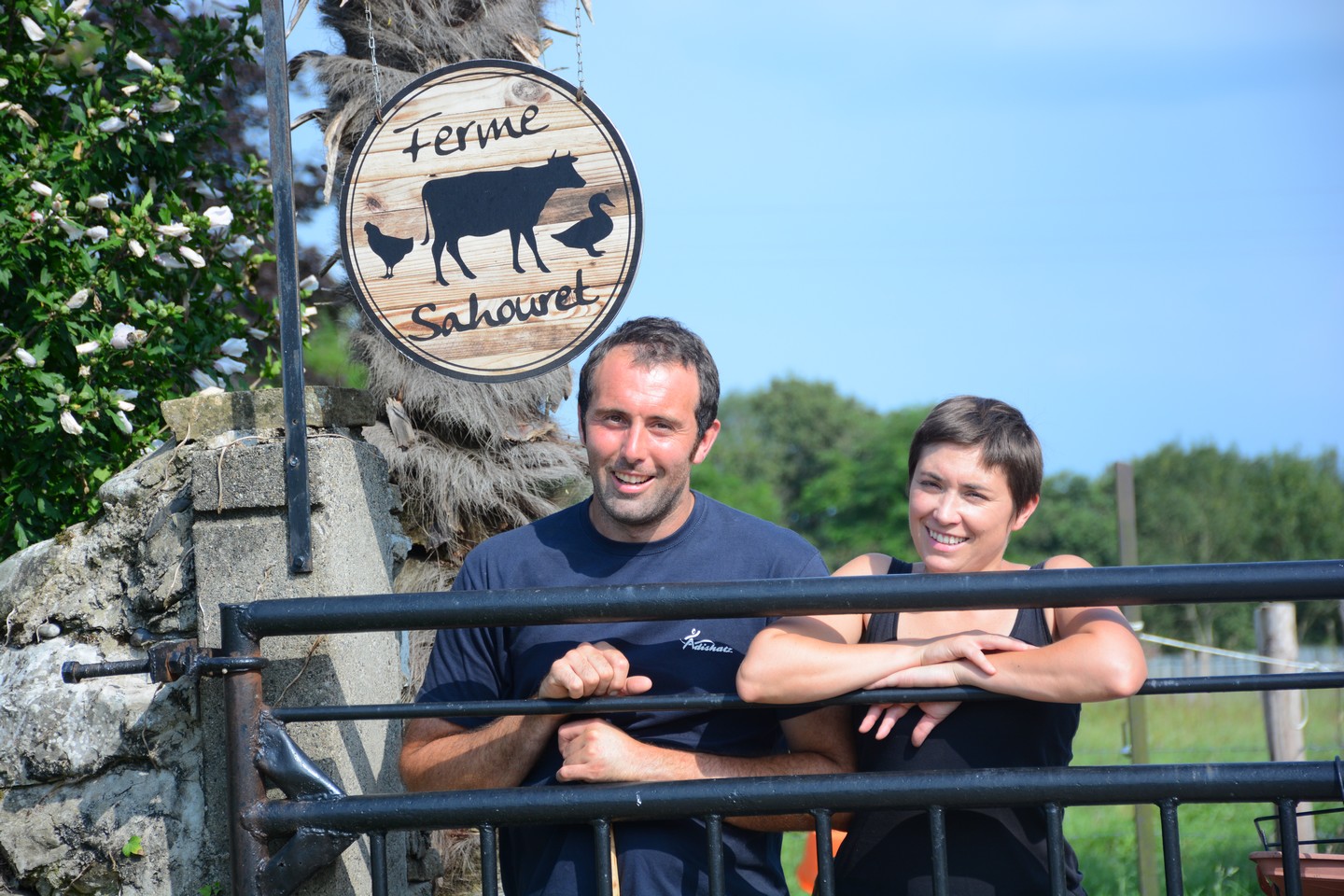 Marchéde producteurs locaux à la ferme Sahouret