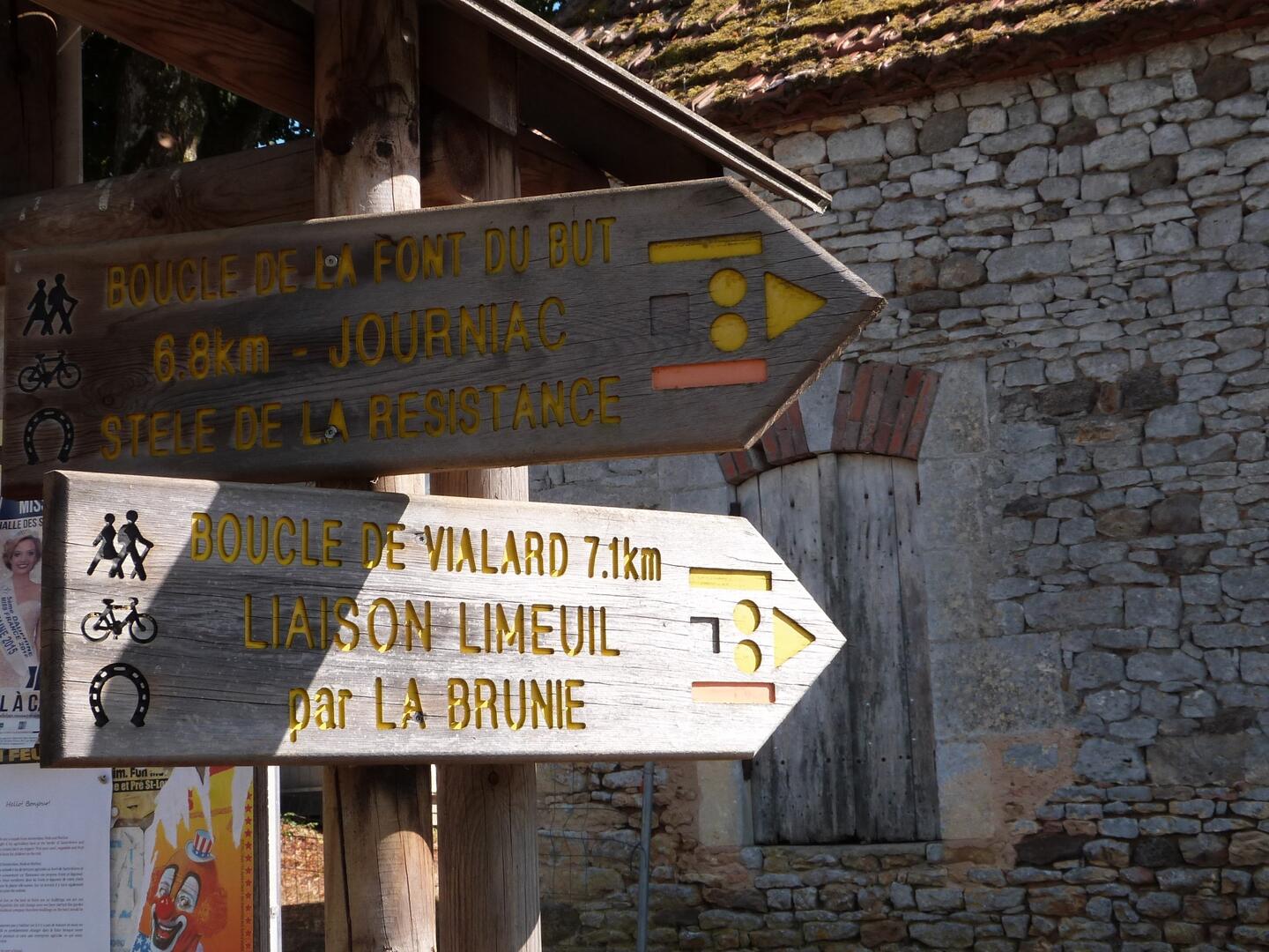 Boucle de la Font du But n°9 / Saint Avit de Vialard