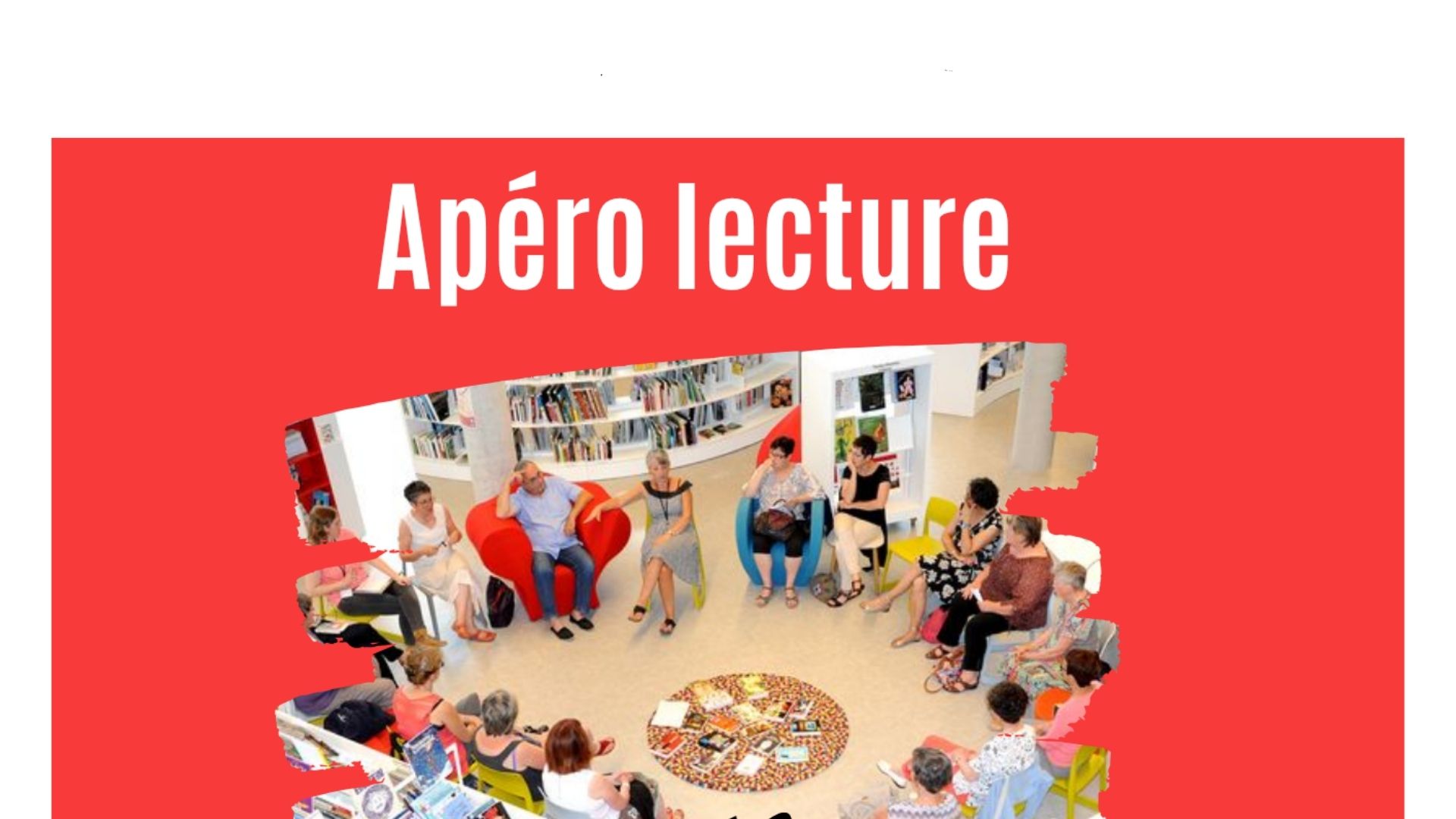 Apéro lecture — visuel événement