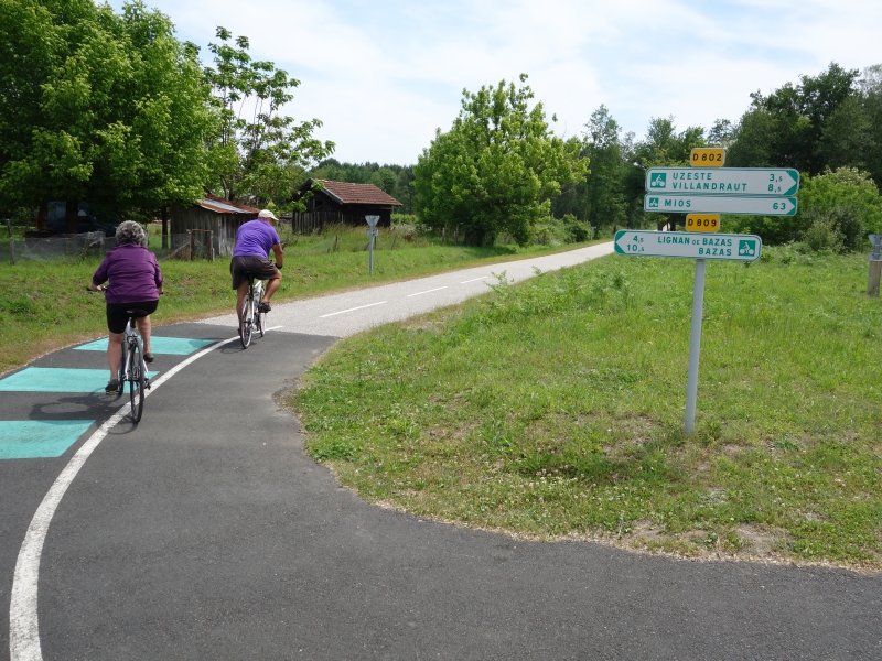 Roquetaillade par la piste cyclable, Bazas - photo 3