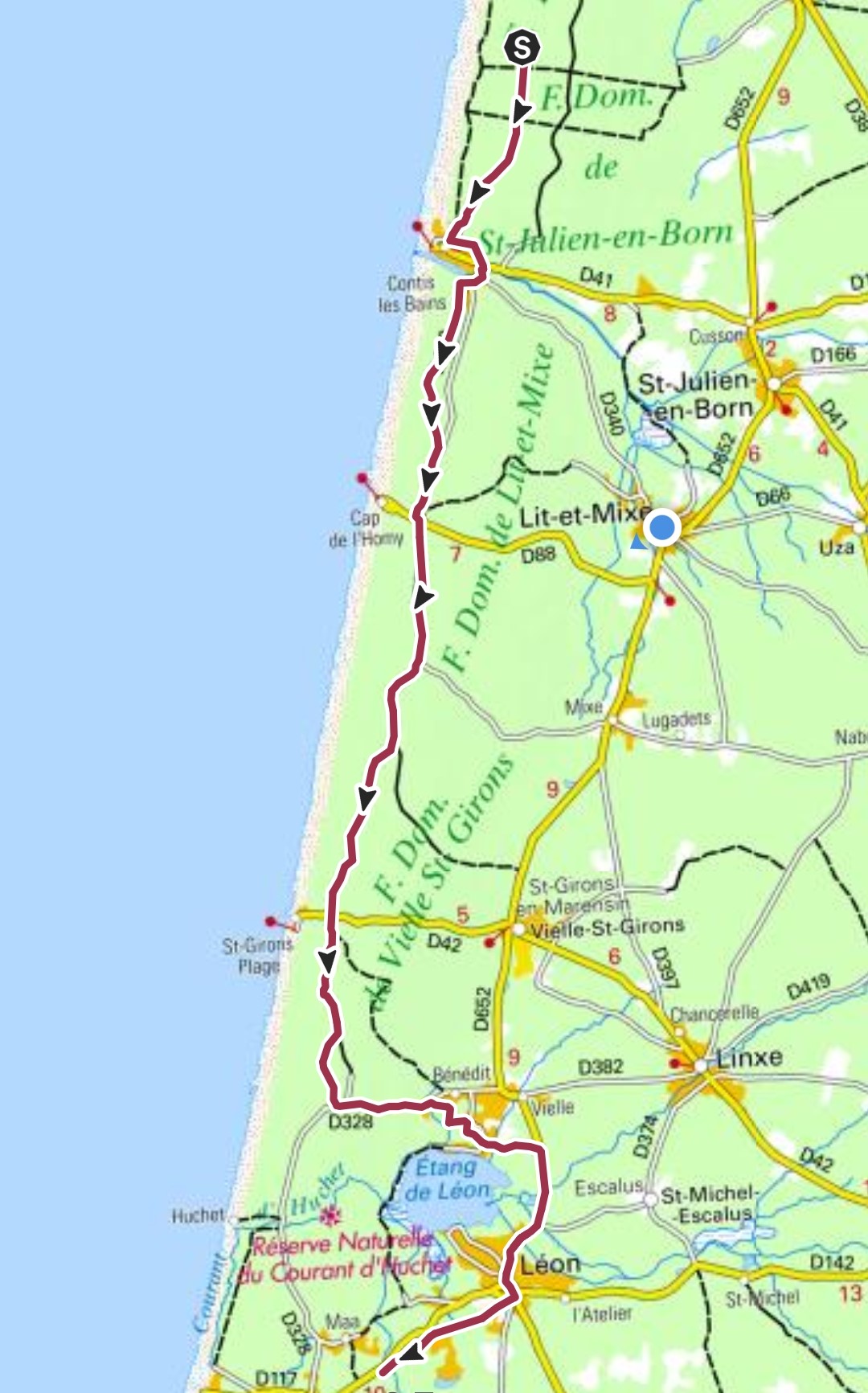 La Vélodyssée - De Contis Plage à Léon, Saint-Julien-en-Born - photo 8