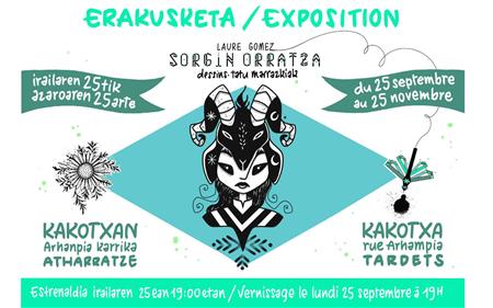 Vernissage de « Sorgin Orratza » Vernissage de « Sorgin Orratza »
