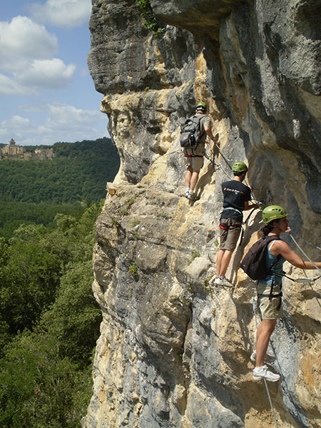 Via Ferrata des rapaces, Vézac - photo 2