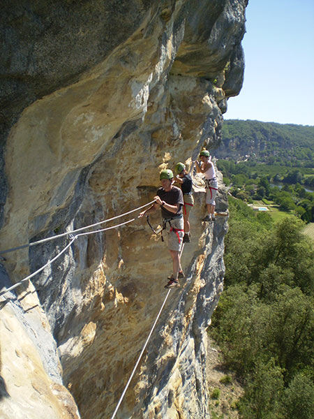 Via Ferrata des rapaces, Vézac - photo 3
