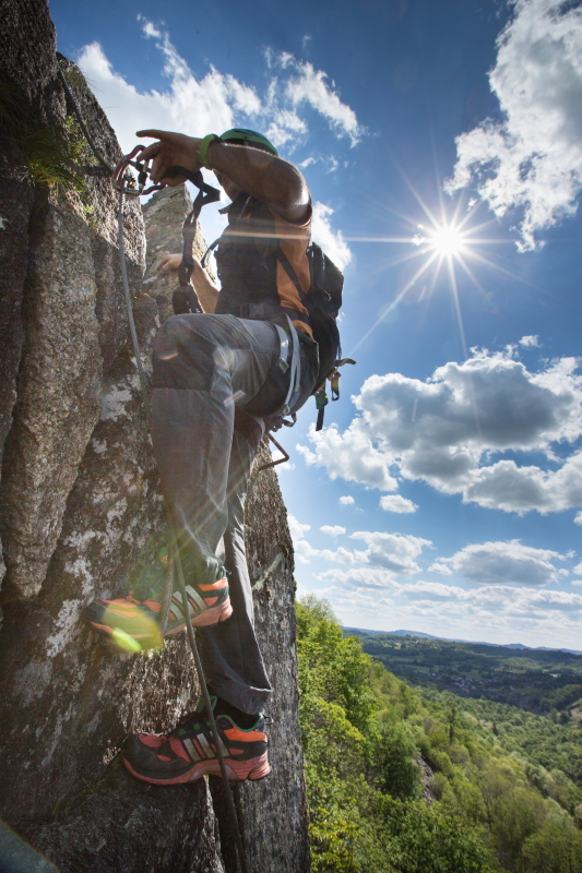 Via Ferrata : Base Sports Loisirs Vézère