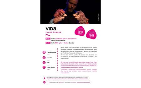 Vida de Javier Aranda : spectacle de marionnettes Vida de Javier Aranda : spectacle de marionnettes