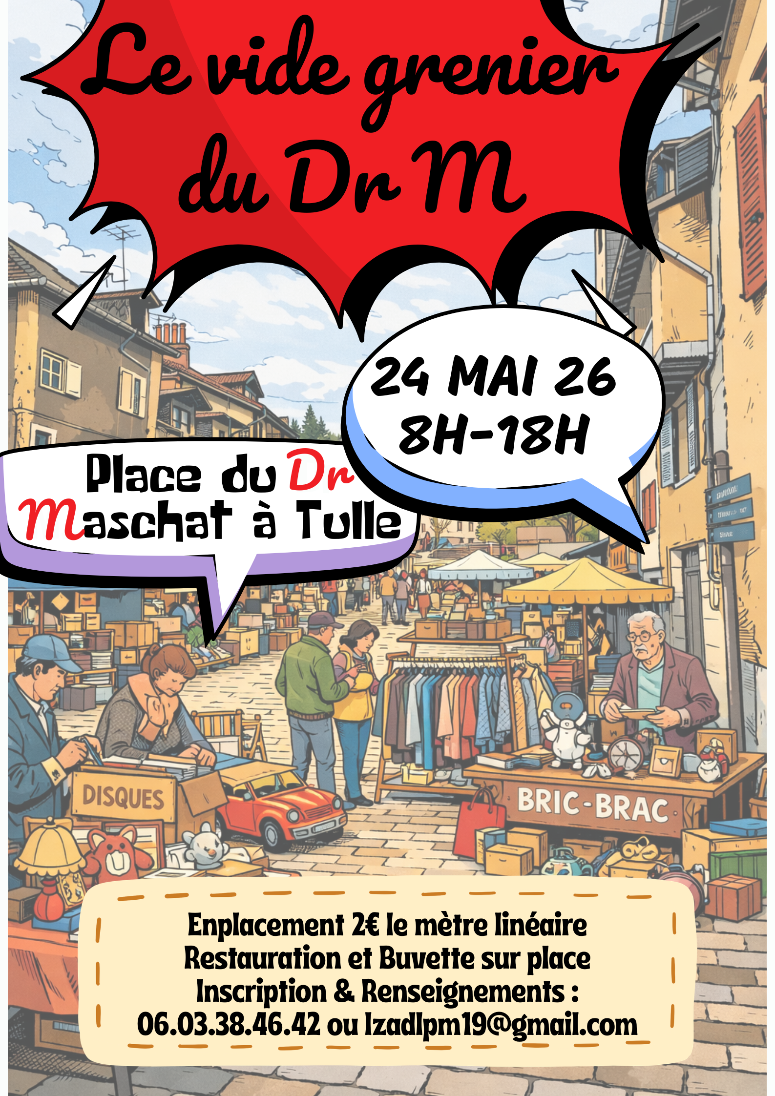 Vide grenier du Dr M
