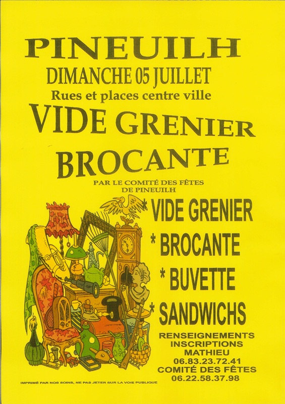 Vide grenier brocante du Comité des fêtes de Pineuilh, Pineuilh - photo 2