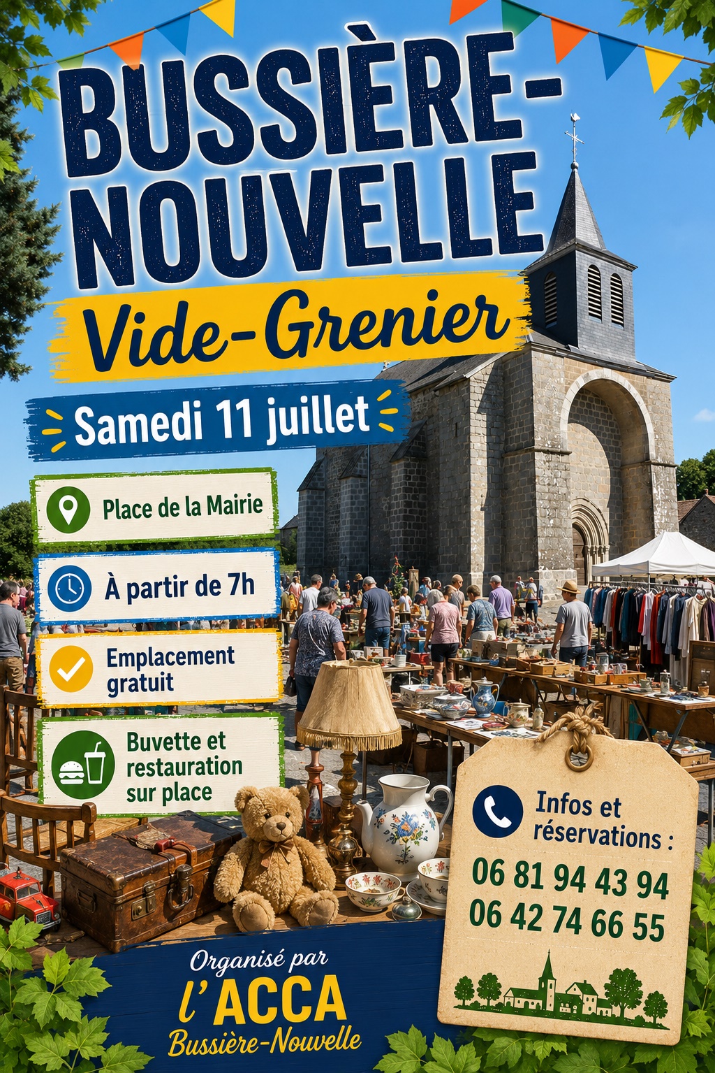 Vide-Grenier à Bussière-Nouvelle