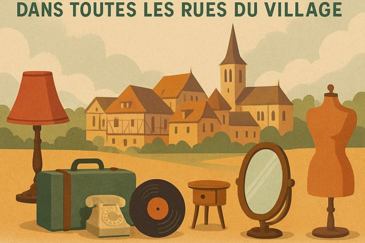Grande braderie & vide grenier — visuel événement