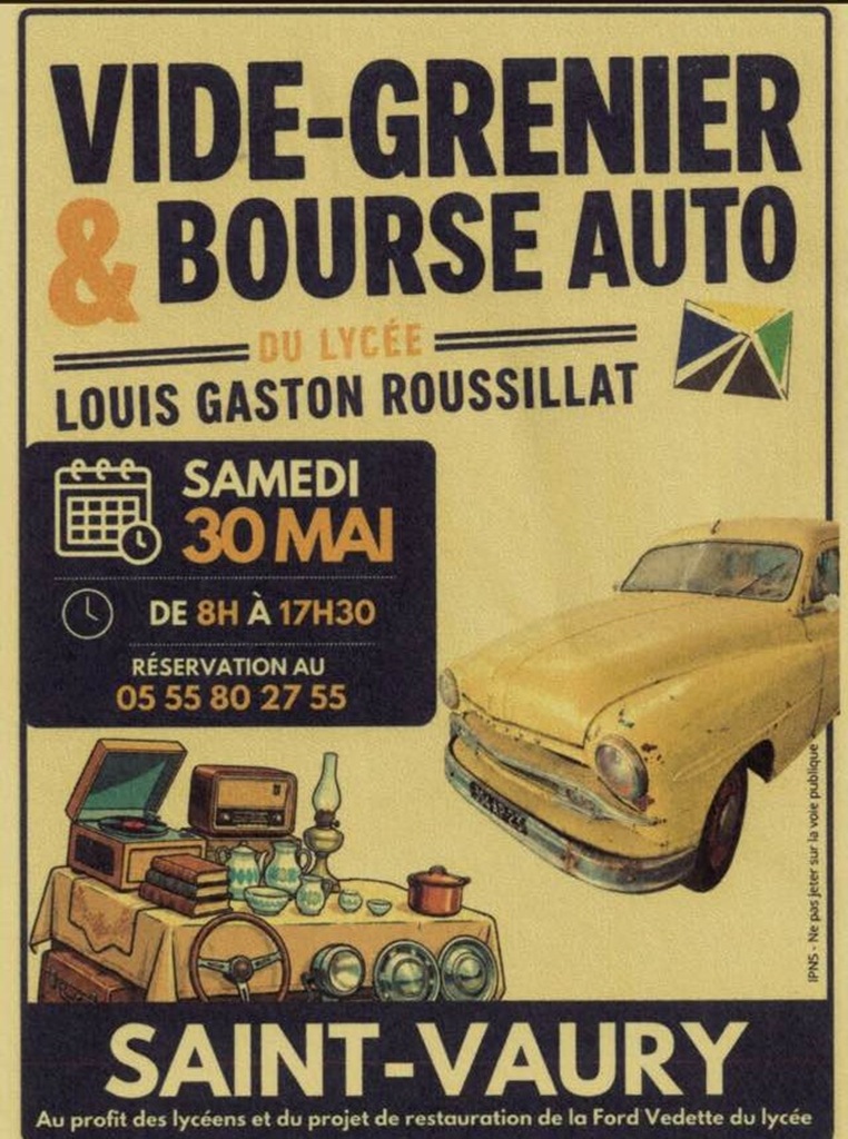 Vide-grenier et bourse auto
