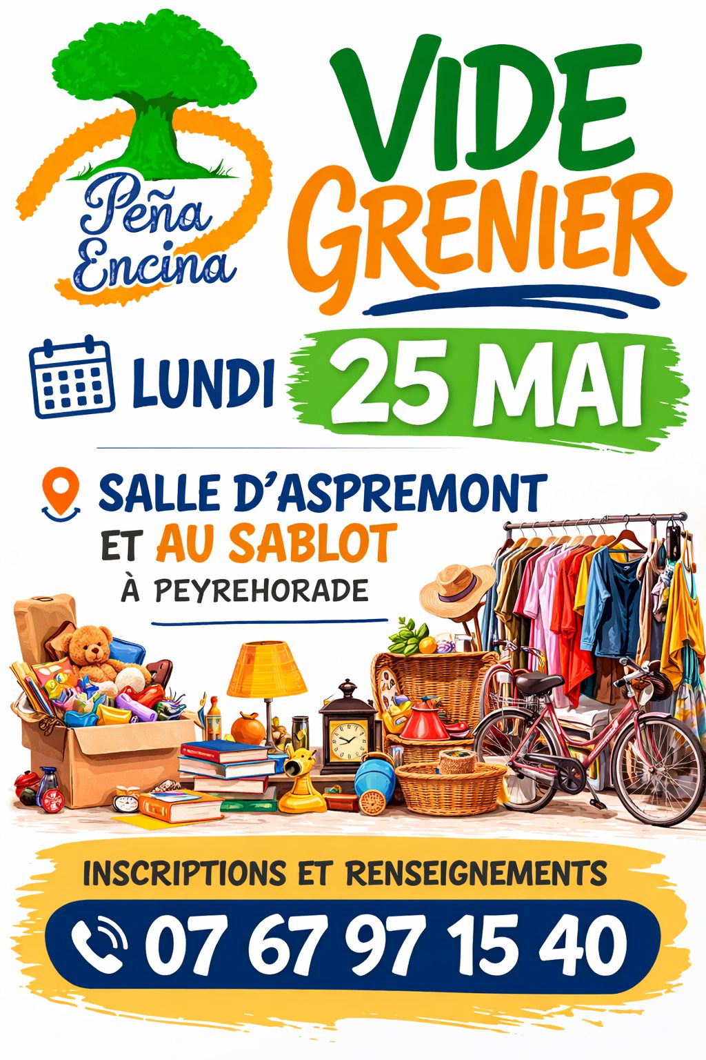 Vide-Grenier de Pentecôte — visuel événement