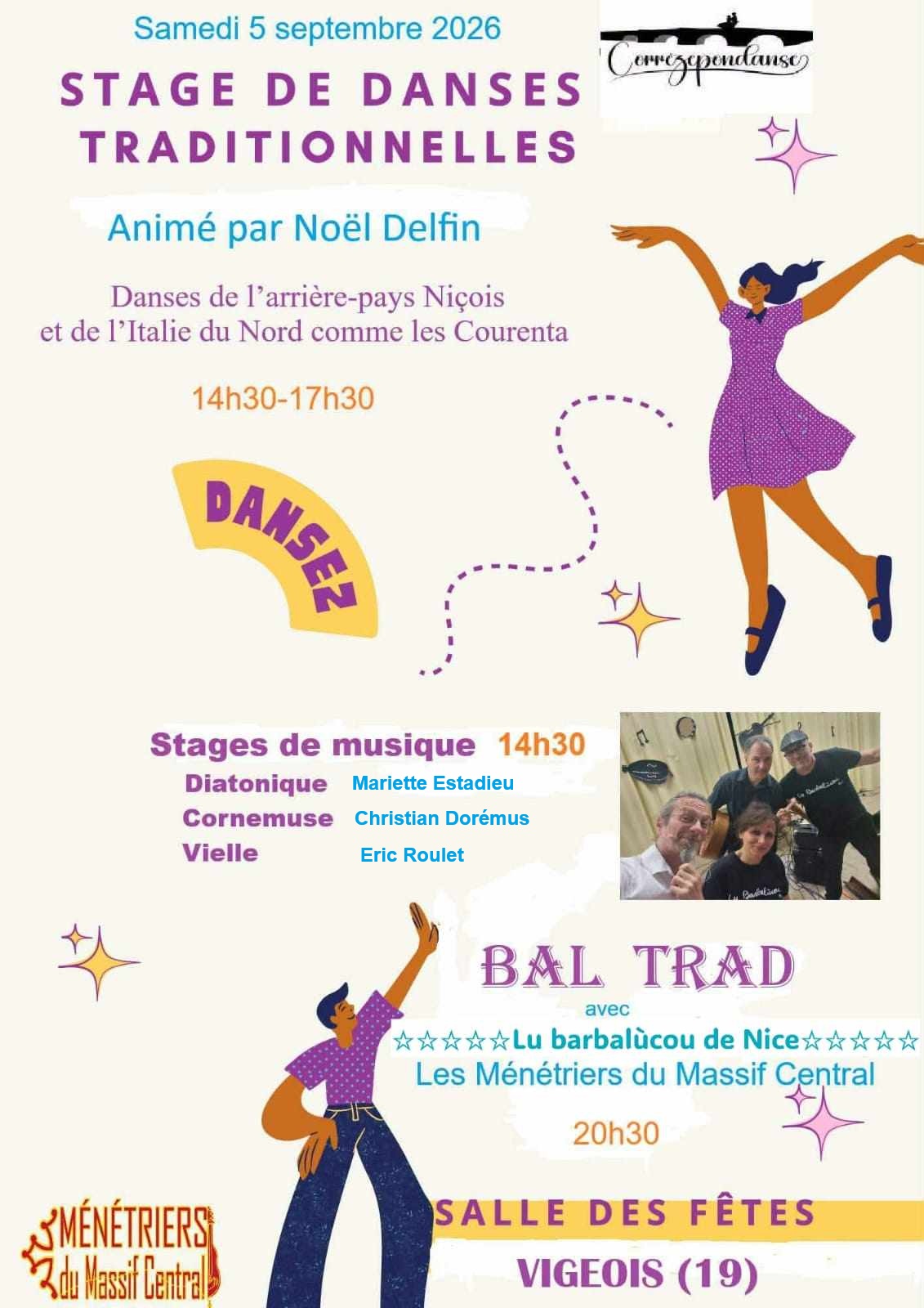 Stage de danses de l’arrière-pays Niçois et du Nord de l’Italie