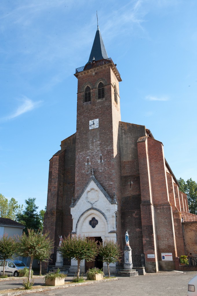 Eglise Saint-Hippolyte, Villeneuve-de-Marsan
