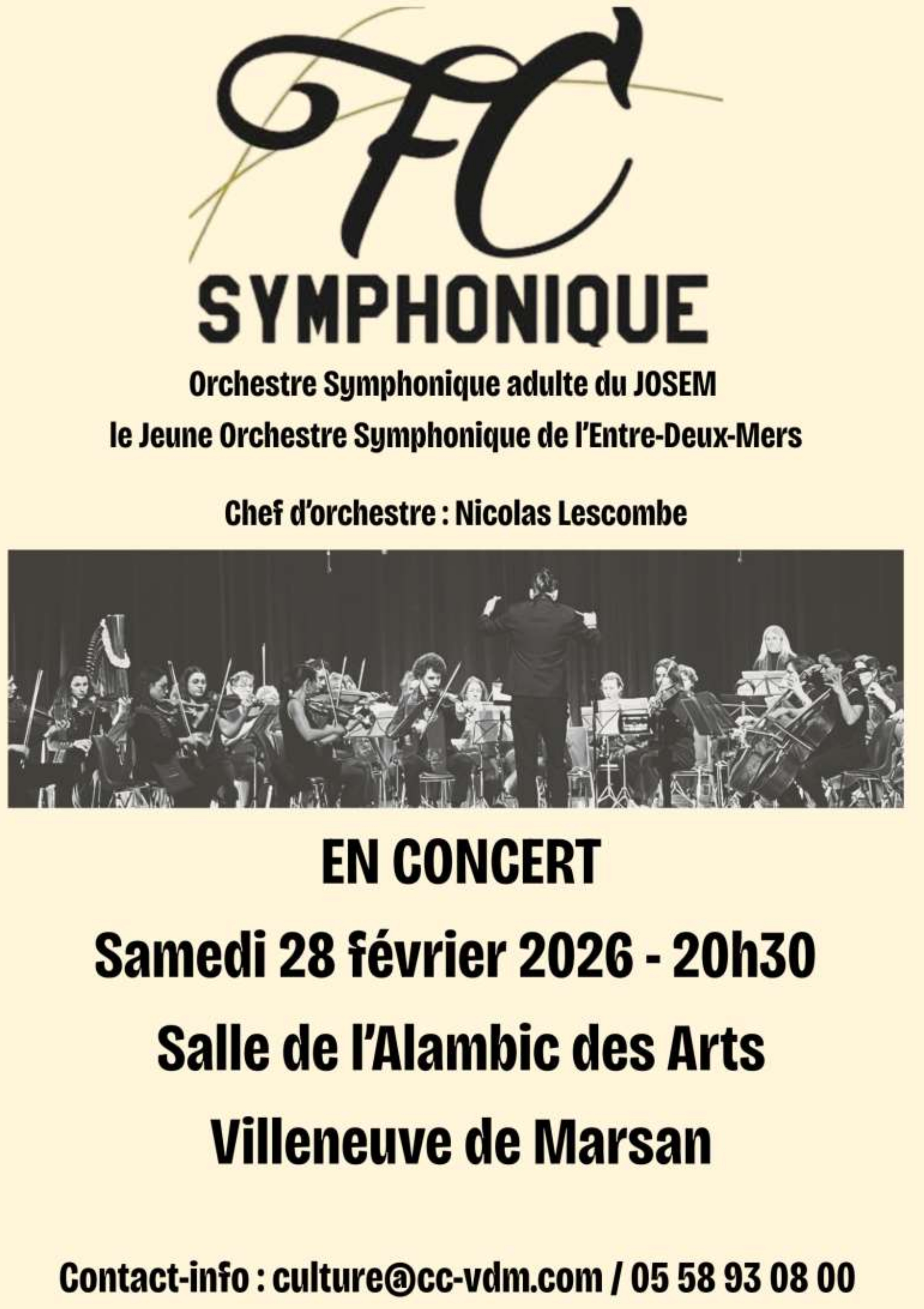 Concert : FC Symphonique