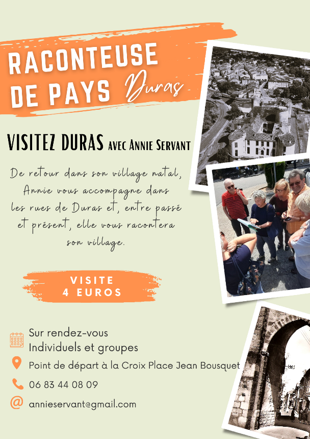 Visite guidée de Duras par Annie Servant, Raconteuse de Pays, Duras - photo 2