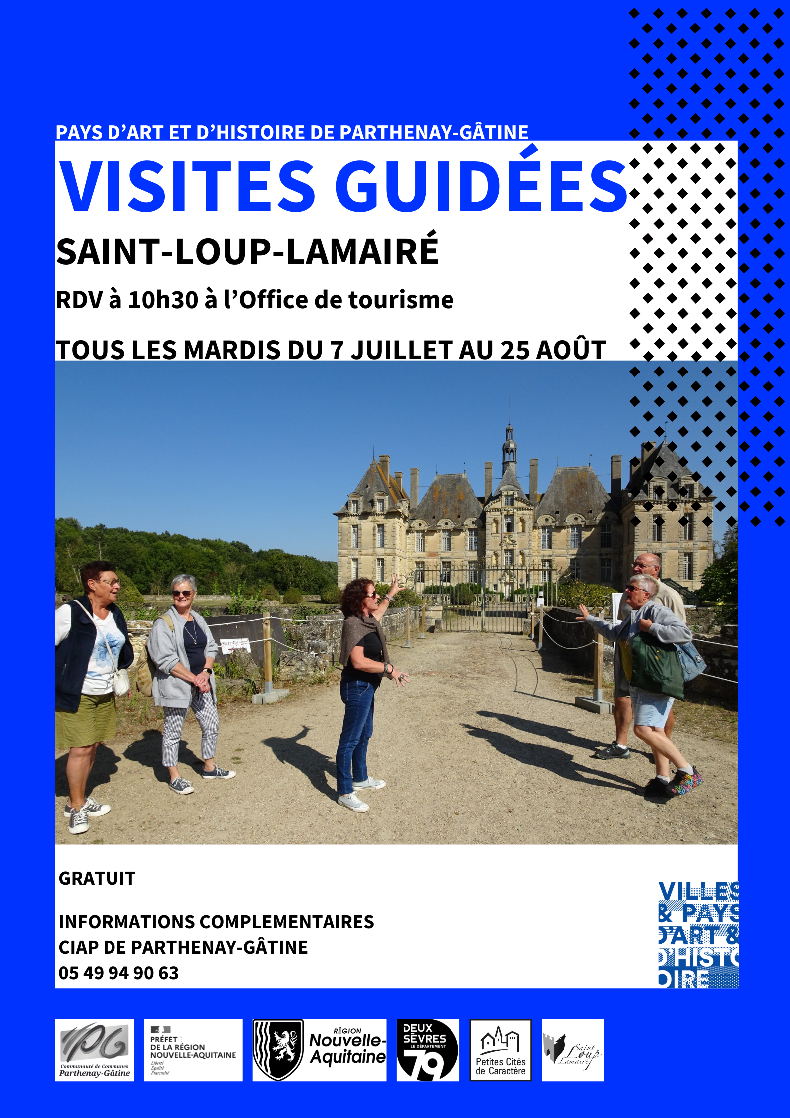 Visite guidée de Saint-Loup-sur-Thouet