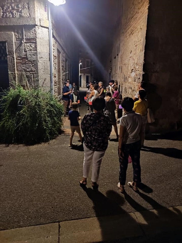 Balade nocturne à Clairac, ville médiévale…