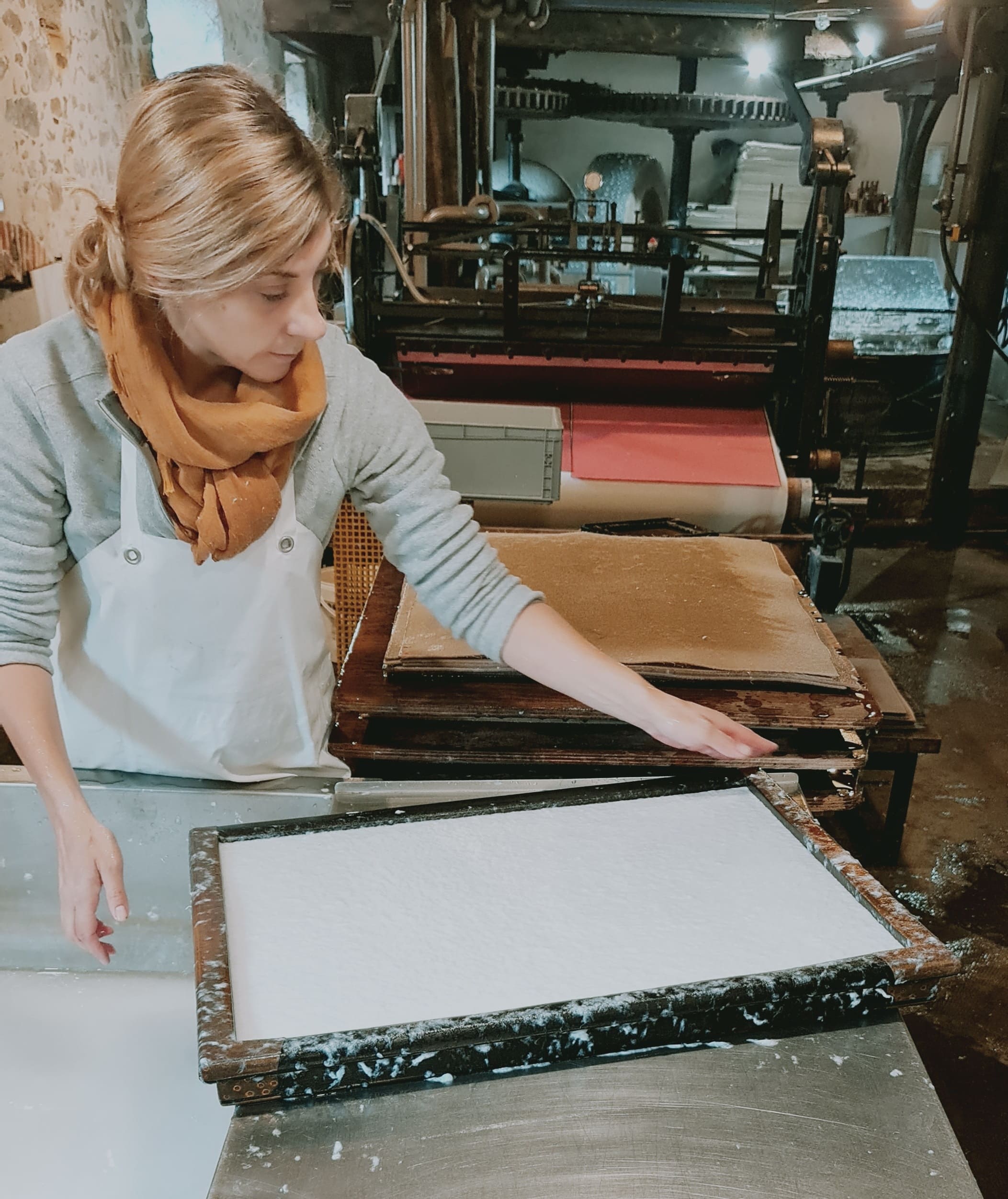 Le Moulin du Got : Visite d'un moulin à papier toujours en activité