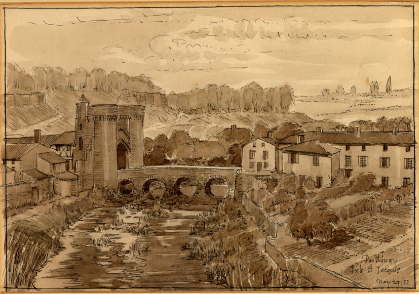 Visite et atelier dessin en plein air — visuel événement
