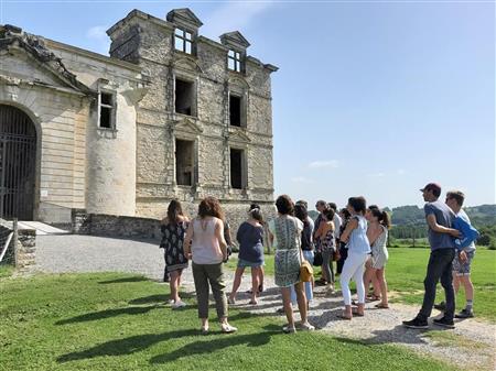 Visite du château de Gramont 
