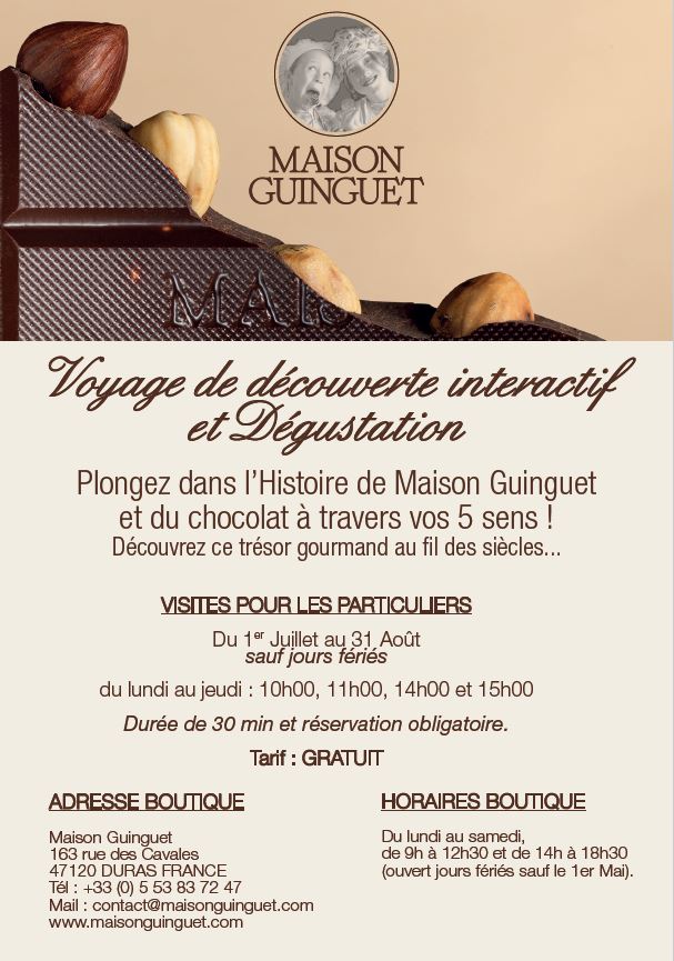 Visite de notre fabrique de chocolats à la maison Guinguet, Duras - photo 7