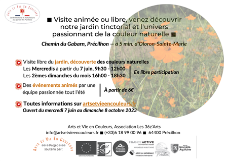 Découverte d'un jardin tinctorial Découverte d'un jardin tinctorial
