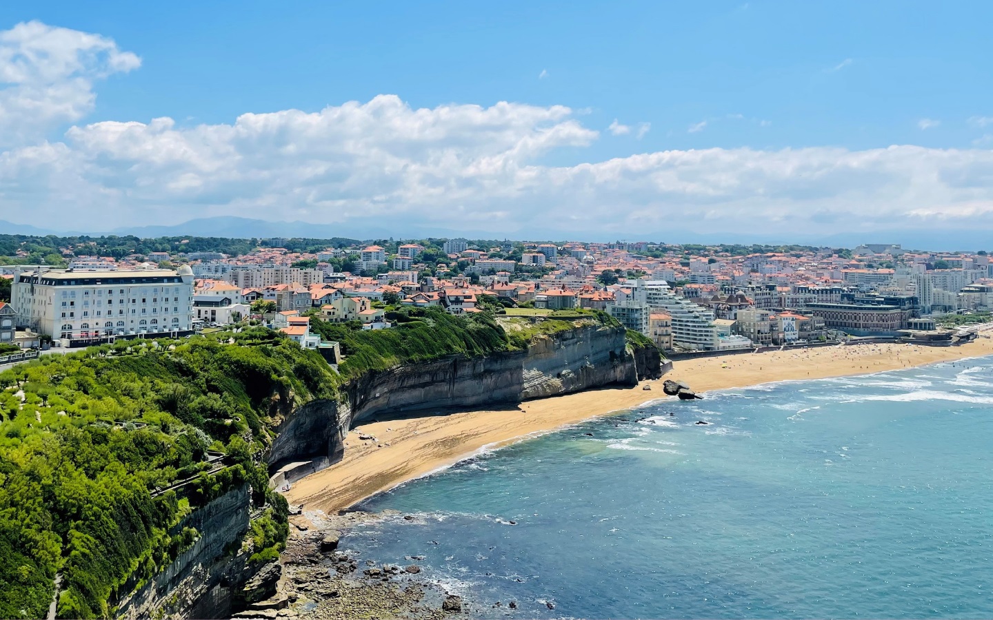 Biarritz depuis le Phare : lecture de paysage – visite Flash