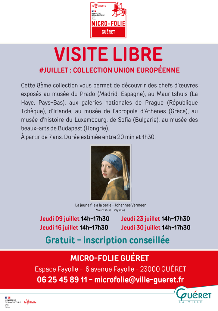 Visite libre collection Union européenne