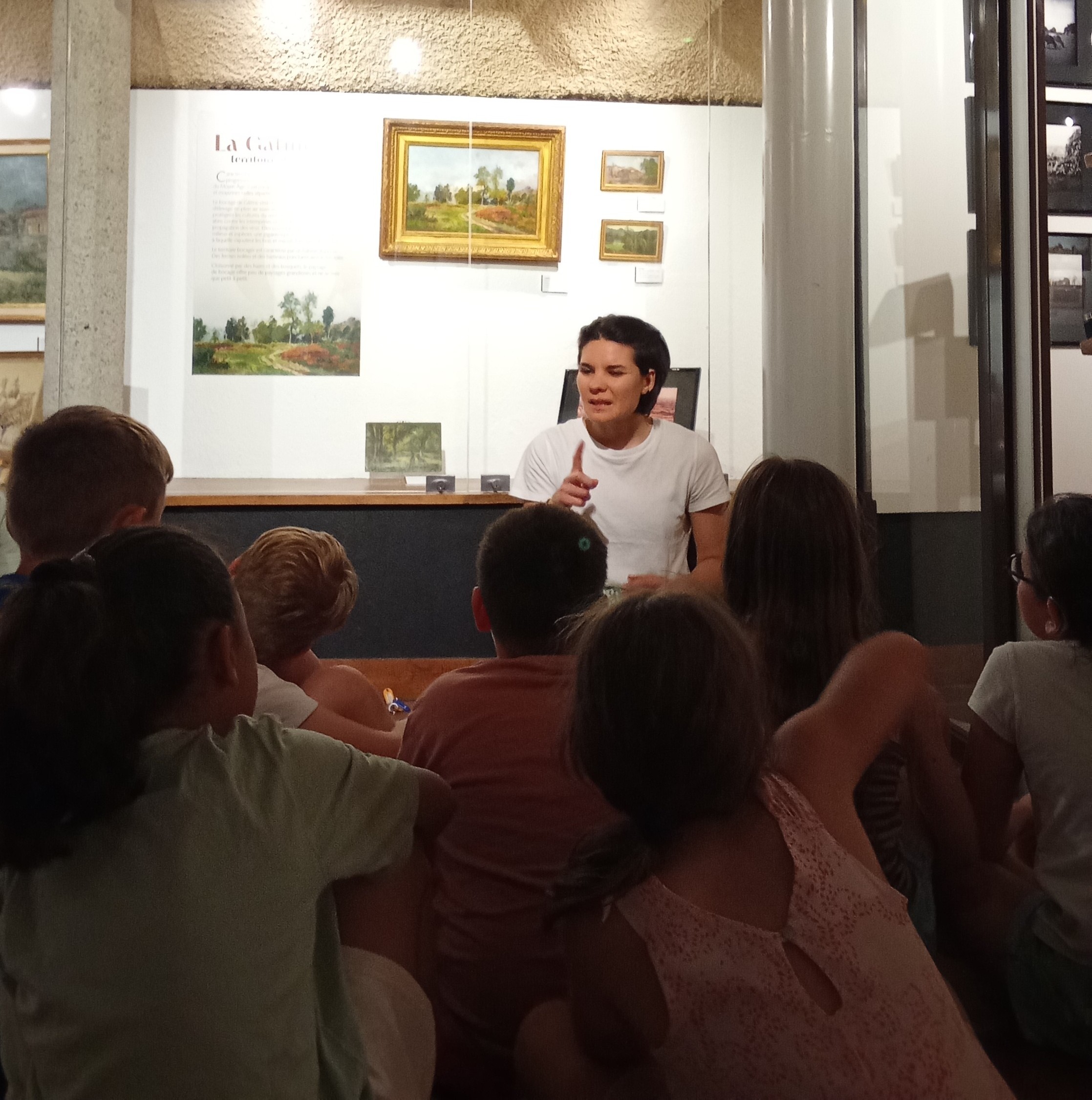 Visite ludique de l'exposition Paysages de Gâtine (10-14 ans)