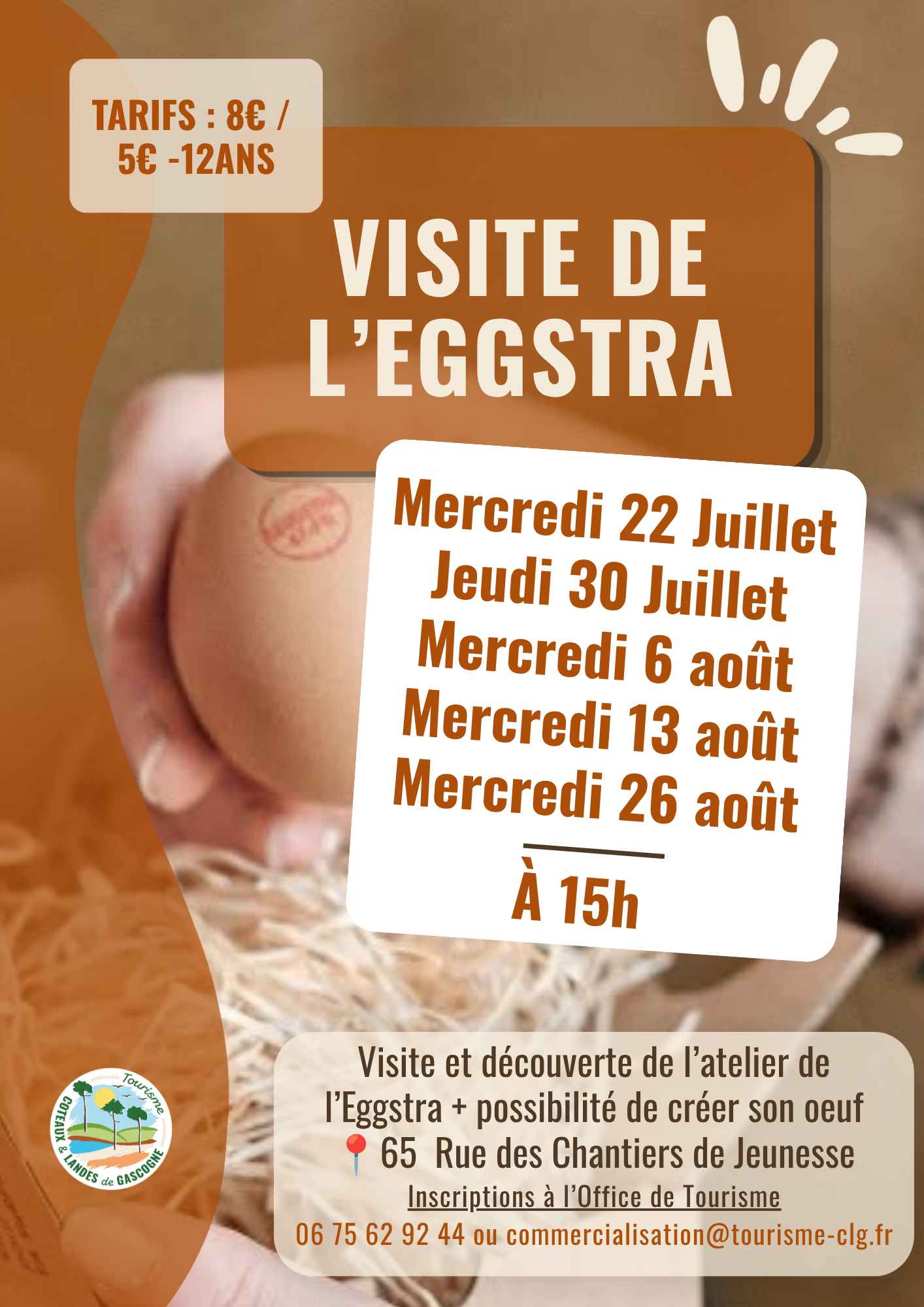 Visite de l'Eggstra
