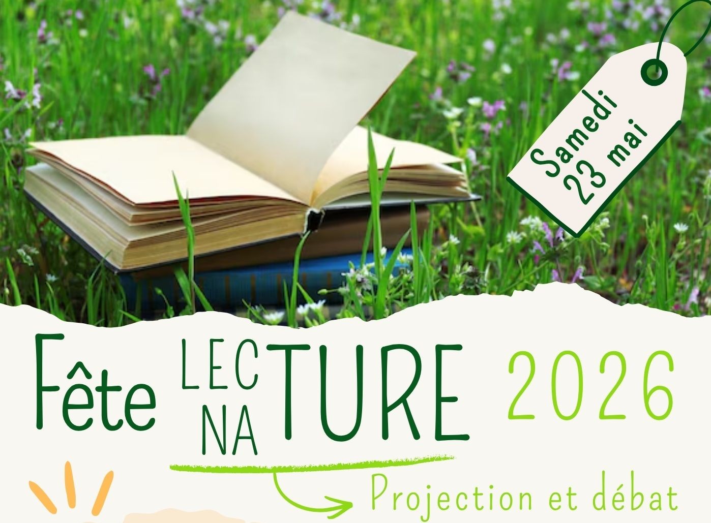 Projection et débat "Cultiver la pluie"- fête lecture nature