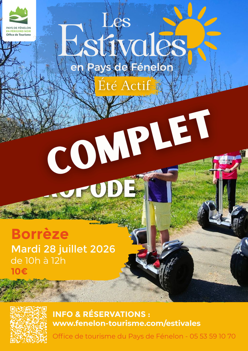 ÉTÉ ACTIF : Gyropode à Borrèze [COMPLET]