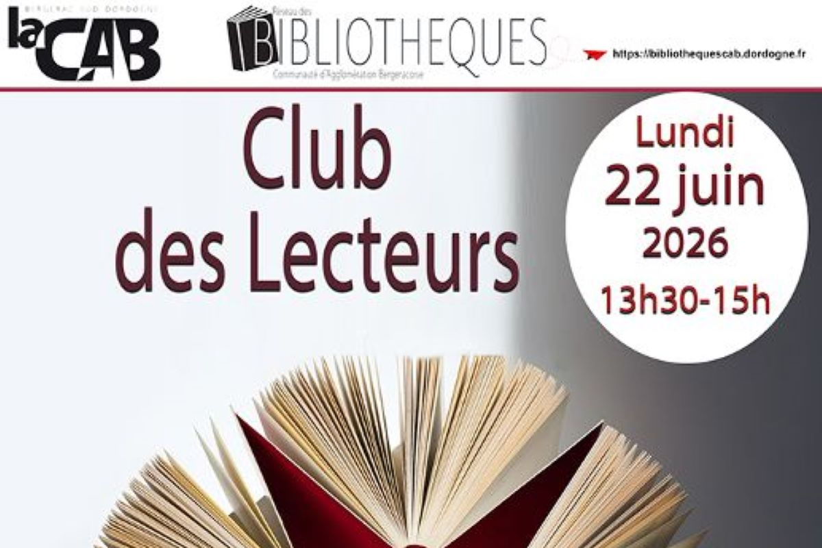 Club des lecteurs — visuel événement