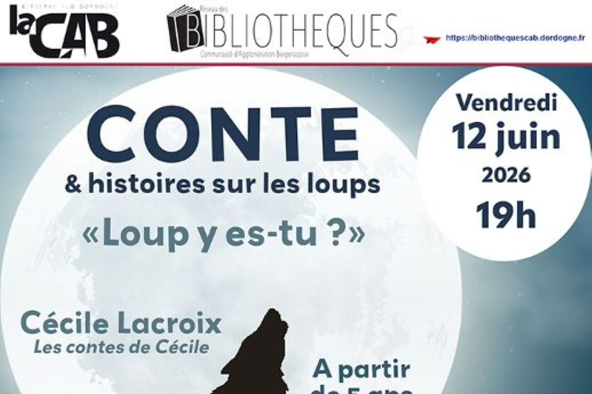 Conte et histoires sur le loups — visuel événement