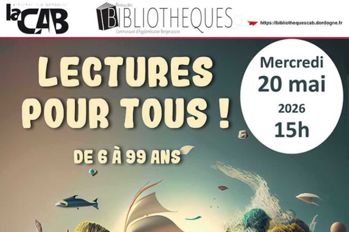 Lectures pour tous — visuel événement