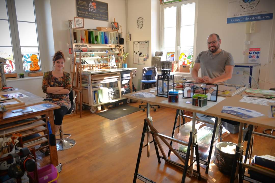Ici, nos savoir-faire - Visite Atelier De la lumière au Vitrail