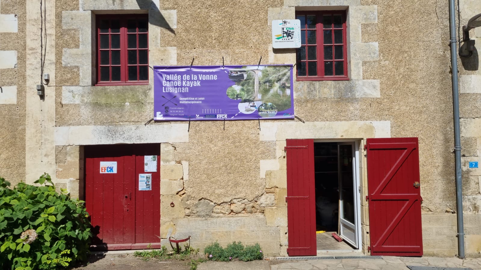 Location de canoë : base de loisirs de Vauchiron