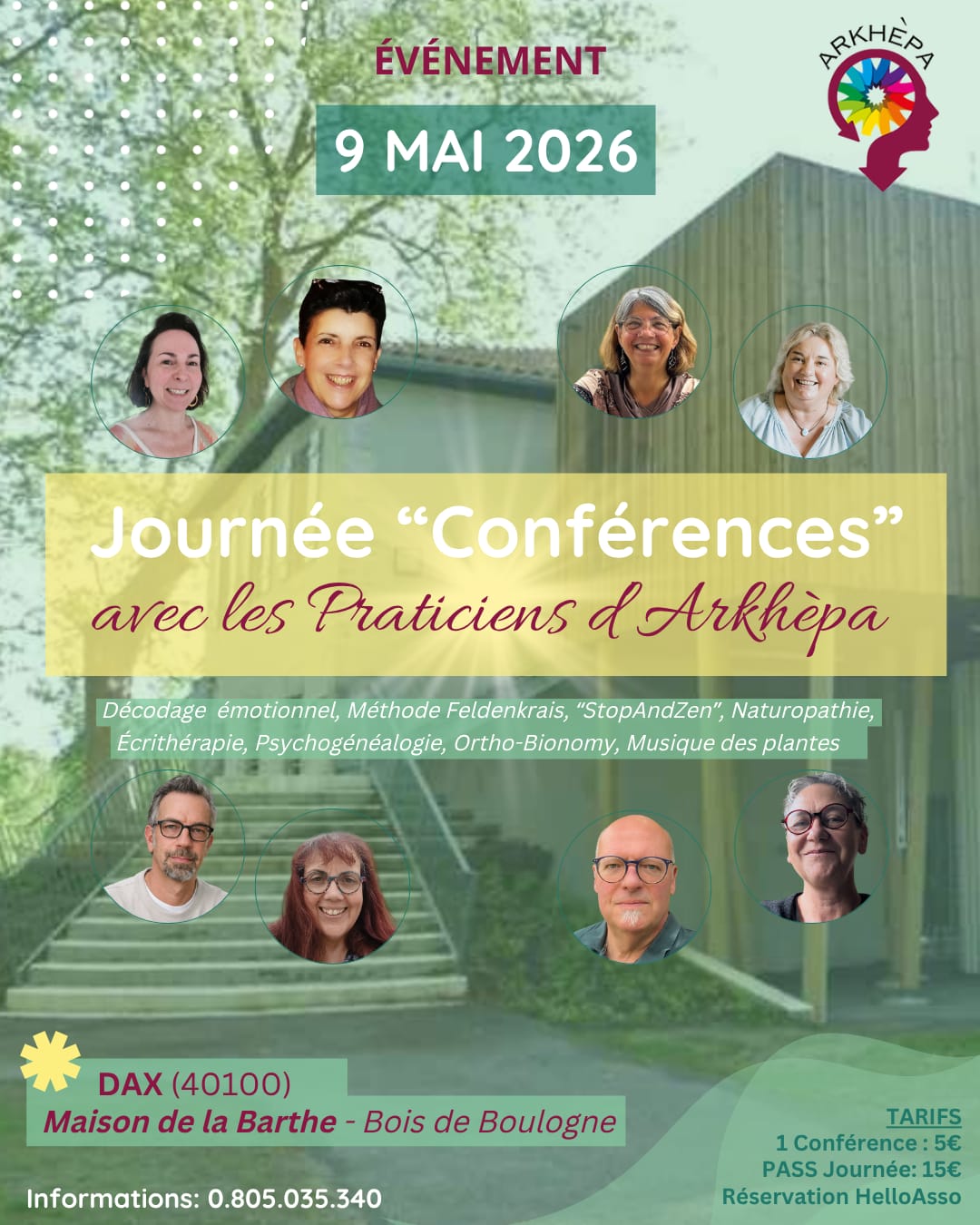 Journée conférences Bien-être — visuel événement